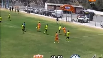 Germán Carty a sus 47 años marcó golazo de vaselina en triunfo de Minero