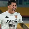 Gianluca Lapadula anotó el 2-0 para Benevento ante Crotone por la Serie B de Italia