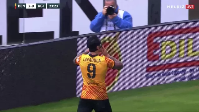 Gianluca Lapadula anotó el 2-0 de Benevento ante Reggina por la Serie B