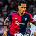 Gianluca Lapadula anotó un golazo en su debut con Cagliari ante Leeds