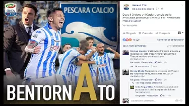 Gianluca Lapadula: así le dieron la bienvenida a la Serie A de Italia