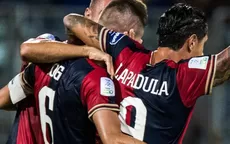 Gianluca Lapadula casi marca un golazo en triunfo del Cagliari por la Serie B - Noticias de cagliari