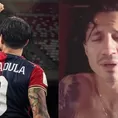 Gianluca Lapadula celebra ascenso a la Serie A con el &#39;Contigo Perú&#39;