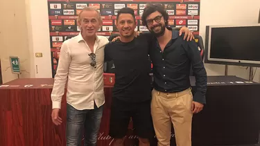 Foto: Gianluca Lapadula Twitter.