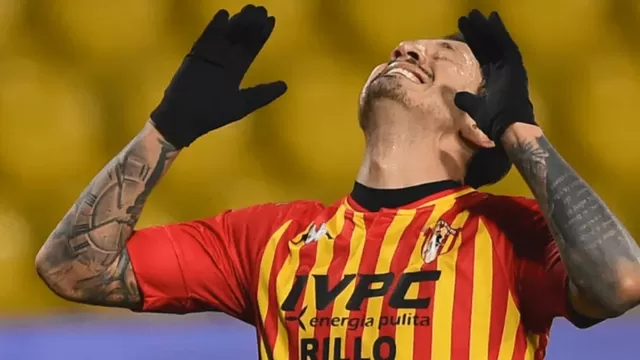 Gianluca Lapadula falló una opción de gol para Benevento contra el Pisa