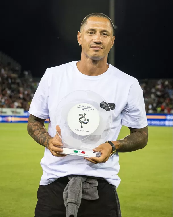 Gianluca Lapadula. | Foto: Cagliari