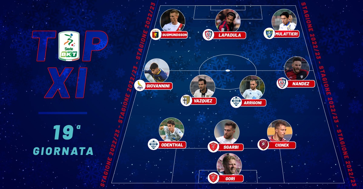 Lapadula fue elegido dentro del once ideal de la jornada.