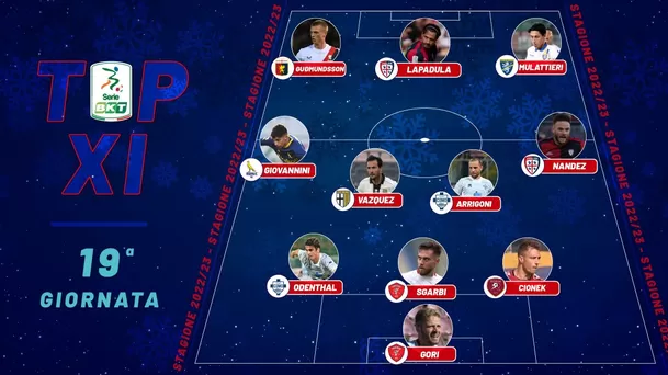 Lapadula fue elegido dentro del once ideal de la jornada.