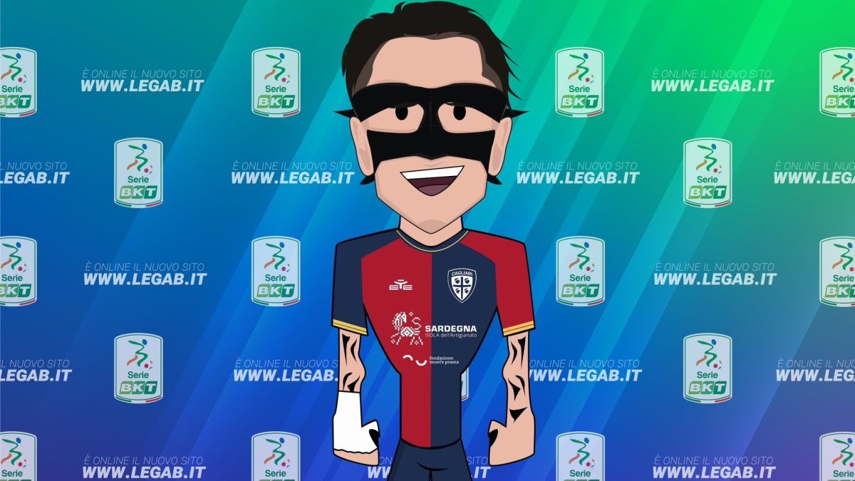 Gianluca Lapadula brilló en Italia. | Imagen: @Lega_B/Video: Canal N (Fuente: Sky Sport)
