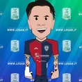 Gianluca Lapadula fue elegido el mejor jugador de la fecha 29 de la Serie B