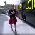 Gianluca Lapadula llegó bailando al estadio donde Benevento enfrentará al Pisa