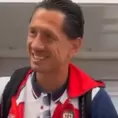 Gianluca Lapadula llegó a Milán y fue recibido por hinchas peruanos