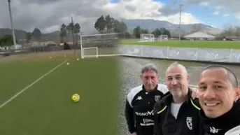 Gianluca Lapadula mostró cómo arrancó la temporada del 2026