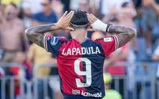 Gianluca Lapadula: Prensa italiana destacó el debut con de gol del 'Bambino' - Noticias de cagliari