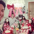 Gianluca Lapadula recibe Navidad en familia: &quot;Feliz Nochebuena a todos&quot;