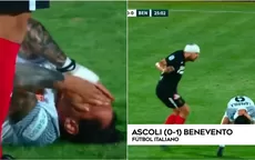Gianluca Lapadula recibió dos golpes en la cabeza en el partido ante Ascoli - Noticias de gianluca lapadula