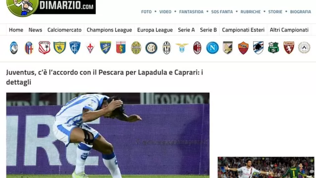 Gianluca Lapadula remece Italia por inminente pase a la Juventus-foto-2