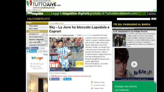 Gianluca Lapadula remece Italia por inminente pase a la Juventus-foto-5