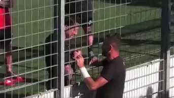 Gianluca Lapadula se reconcilió con hinchas del Benevento tras goles claves