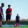 Gianluca Lapadula se unió a los entrenamientos del Cagliari