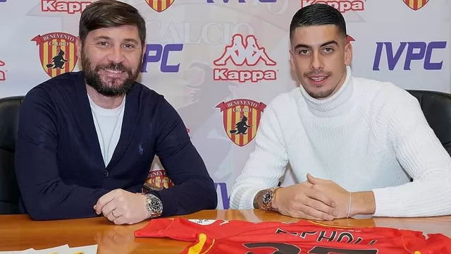 Gianluca Lapadula tiene un nuevo compañero: Benevento fichó a Fabio Depaoli