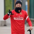 Gianluca Lapadula volvió a entrenar con el primer equipo del Benevento