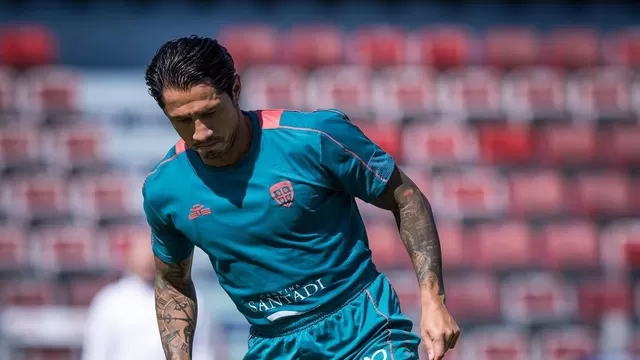 El  'Bambino' se sumó a los entrenamientos del Cagliari tras la fecha doble con Perú. | Video: Canal N.