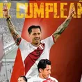 Gianluca Lapadula y los saludos en su cumpleaños 34