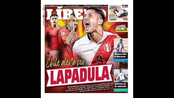 Lapadula tramita nacionalización para jugar por la selección peruana.