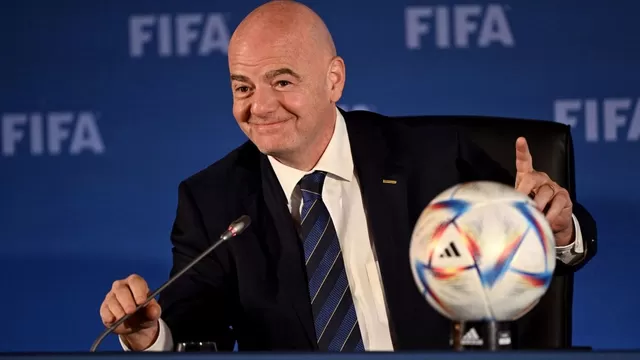 Gianni Infantino. | Foto: AFP/Video: Canal N