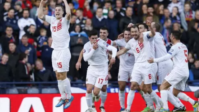 Gibraltar anotó el primer gol oficial en su historia