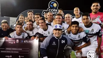 Gimnasia de Maradona debutó en la Copa Argentina con triunfo 2-0 sobre club de quinta división