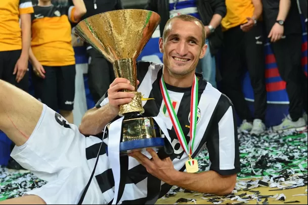 Giorgio Chiellini ganó nueve títulos de la Serie A. | Foto: AFP