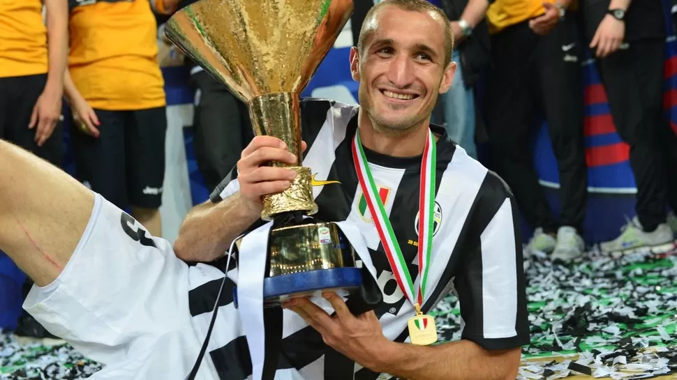 Giorgio Chiellini ganó nueve títulos de la Serie A. | Foto: AFP
