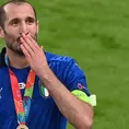 Giorgio Chiellini dejará la selección italiana tras &#39;Finalissima&#39; ante Argentina