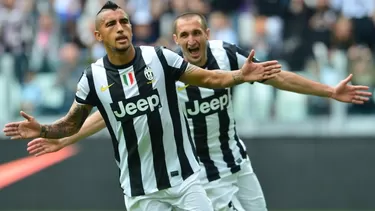 Tremenda revelación de Chiellini sobre Arturo Vidal. | Foto: AFP