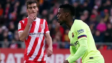 Fue el primer gol de Semedo en 59 partidos oficiales con el FC Barcelona. | Foto: AFP