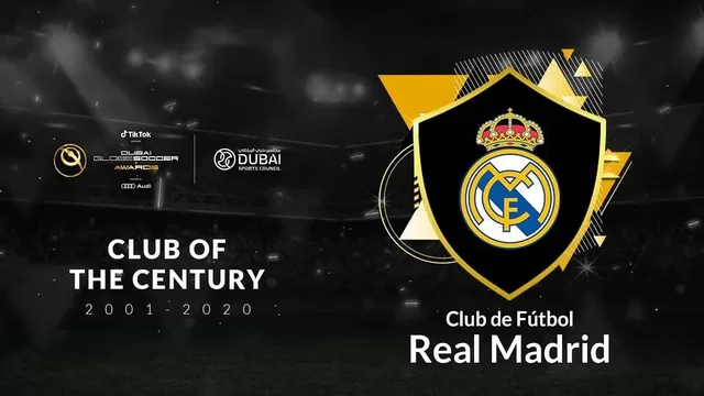 Globe Soccer Awards: Real Madrid fue elegido el mejor club del siglo
