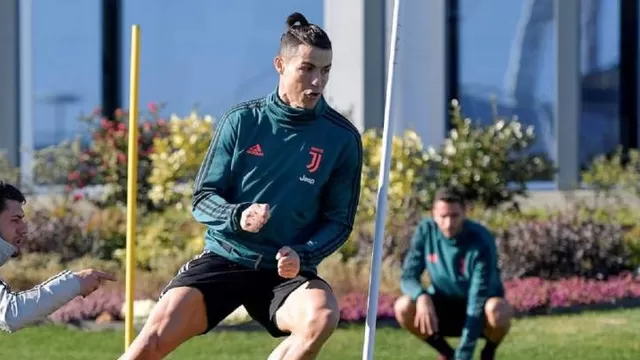 Cristiano Ronaldo tendría que regresar desde Portugal a Italia. | Foto: Twitter