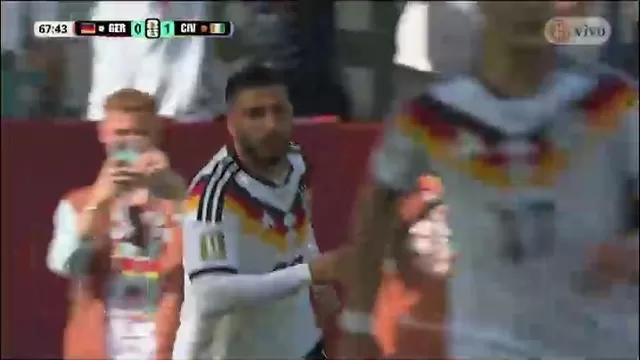 Undav marcó el gol del 1-1 entre Alemania vs. Costa de Marfil. 