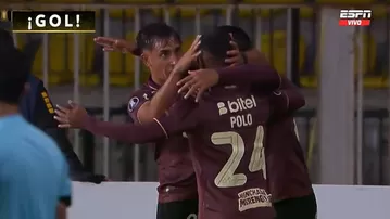 GOL de Alex Valera para el 1-0 de Universitario vs Coquimbo Unido