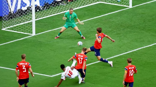 Bellingham marcó el 1-1 de Inglaterra vs. Noruega por el Mundial 2026. (Foto: Reuters by Marco Bello)