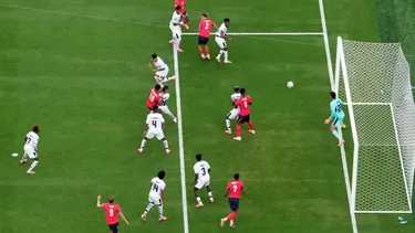 Jude Bellingham marcó en el segudo tiempo el primer gol de Inglaterra ante Panamá para ganar su grupo en el Mundial 2026. (Foto: Reuters)