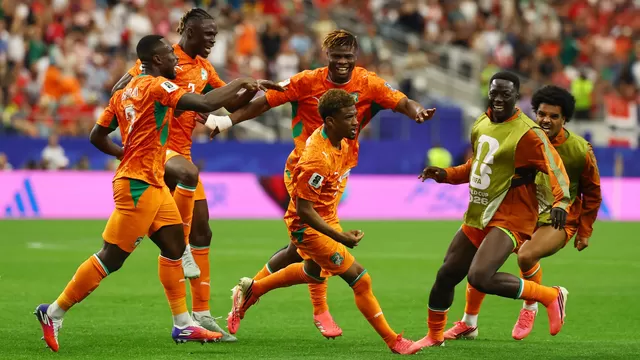 Amad Diallo se llevó como quiso a la defensa y anotó empate 1-1 de Costa de Marfil vs Noruega por Mundial 2026 / Foto: Reuters - Kai Pfaffenbach