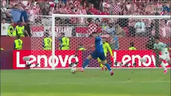 Ivan Perisic marcó el gol del 1-0 de Croacia ante Portugal. (Video: América TV)