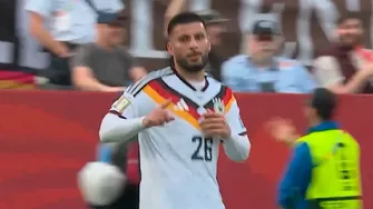 Deniz Undav anotó el 2-1 de Alemania sobre Costa de Marfil / Foto y video: Captura América tv