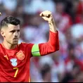 ¡Gol español! Alvaro Moratta abre el marcador y pone el 1-0 frente a Croacia