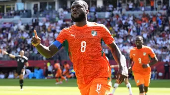 Gol inesperado de Costa de Marfil: Franck Kessie puso el primero del partido ante Alemania