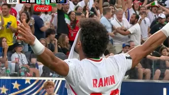 Irán celebra en Estados Unidos: el gol de Rezaeian y el 1-1 vs. Nueva Zelanda
