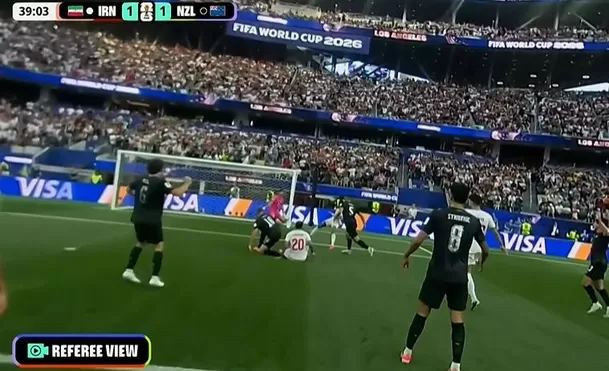 Así fue el gol de Irán para el 1-1 ante Nueva Zelanda. Así fue el gol de Irán para el 1-1 ante Nueva Zelanda.